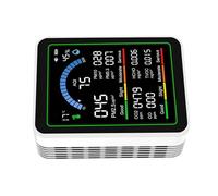 Moniteurs d'air, détecte les PM2,5, CO2, PM10, PM 1,0, formaldéhyde, TVOC, testeur de température et d'humidité pour la maison