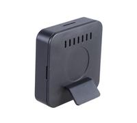 Moniteurs de climat numériques avec fonction de temps, lectures précises de la température et de l'humidité pour la maison et l'automobile, affichage clair de l'humidité