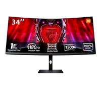 MONITOR 34" GAMING G34WQI LED QUAD HD 3440X1440 CURVO (C34WQBA-RGGL)