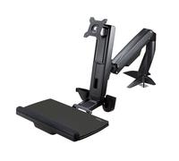 StarTech.com Support de bureau debout pour écran, clavier et souris (ARMSTSCP1) kit de montage - pour moniteur/clavier