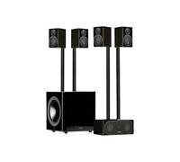 Monitor Audio Radius 90 - Haut-parleur - étagère - 75 watt - 2 voies - noir