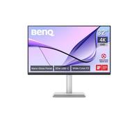 BenQ MA320UP 32" 4K 3840x2160 Nano Gloss Monitor pour MacBook, Double USB-C90W/15W, Correspondance colorimétrique Mac, hub USB intégré, contrôle Via macOS, Pied réglable, Espace colorimétrique P3