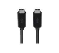 Belkin - Câble USB-C 3.0 - 5 Gbps, 4K, 100 W - 2M - Noir (Certifié USB-IF) F2CU049bt2M-BLK