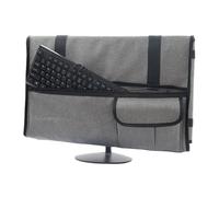 Monitor Case - 21.26x28.35 inch, Monitor Storage Bag, Shockproof Sleeve, Peded Interior | Couvertures anti-poussière LCD, valise de voyage résistante à l'eau avec bandoulière et poches