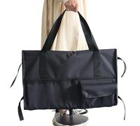 Monitor Case, Protective Monitor Carry Bag, Adjustable Flannel-Lined Sleeve, Screen Transport Storage Cover for Computer, Keyboard, Mice, Wires, Offices, Travel, Accessories
