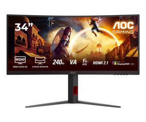 Monitor CU34G4Z 34 cale 240Hz Curved VA HDMIx2 DP HAS