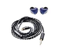 Monitor de Fone Ouvido Intra-Auricular com Microfone Hifi Music Headphone IEMs Fones Fio para Jogos AudiÃ³filos Presentes, PadrÃo