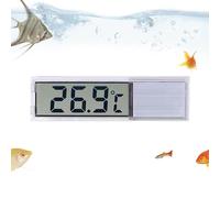 Monitor - Digital Aquarium Temperature Gauge, 5℃ 40℃ Aquatic Environment Reader, Multifunctional Tank Accessory for Freshwater Indoor Home Room Use, Pet Habitat Display, Multi Color