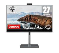 Monitor|LENOVO|66D0KAC2EU|27"|Panel IPS|1920x1080|16:9|75 Hz|Matte|4 ms|Speakers|Camera|Swivel|Pivot|Height Adjustable|Tilt|Colour Black|66D0KAC2EU