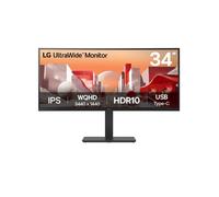 Monitor LG 34BA75QE-B 34"" Curvo WQHD IPS HDR 21:9 per PC