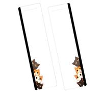 Monitor Memo Board - Office Monitor Sticky Note Holder - Multifunction Computer Transparent Side Panel | For Desk Studio Dorm Women Men Students Workers