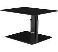 Monitor Riser Stand,organisateur de stockage de support de bureau en métal à hauteur réglable compatible avec TV,PC,imprimante,ordinateur portable,ordinateur,iMac et affichage tous écrans
