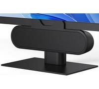 Monitor Speakers,Desktop PC Speakers,USB Speaker with Built-In USB A Type C Connector,Easy to Attach to Monitors,10 W (Black)