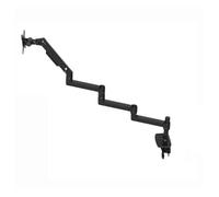 Monitor Stand， Bras Extra Long de 3 à 6kg, écran LCD de 17 à 32 Pouces, Support de Moniteur de Bureau, Support d'ordinateur, Ressort mécanique à Mouvement Complet en Aluminium ，Parts(300MM Black)