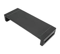 Monitor Stand Riser, écran d'Ordinateur Riser Longueur Triple Mode Ajustement Multifonctionnel avec Tiroir de Rangement Support de Téléphone pour Ordinateur Portable
