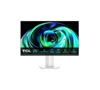 TCL 25G54 - Moniteur Mini-LED 25″, résolution Full HD, 144 Hz, Dalle IPS, 450 nits, Fixation VESA, HDR 400, Couverture DCI-P3 à 93%, certifié TÜV Rheinland antiscintillement & Faible lumière Bleue