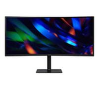 Acer Nitro CZ342CUR J0bmiphuzx - CZ2 Series - écran LED - incurvé - 34" - 3440 x 1440 UWQHD @ 120 Hz - VA - 300 cd/m² - 3000:1 - HDR10 - 1 ms - HDMI, DisplayPort, USB-C - haut-parleurs - noir