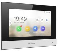 Monitor videointerfon Touch Screen TFT LCD 7 inch, conectare 2 fire, Wifi - HIKVISION DS-KH6320Y-WTE2
