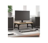 Monitorstandaard 37x23x14 cm bewerkt hout sonoma eikenkleurig833996