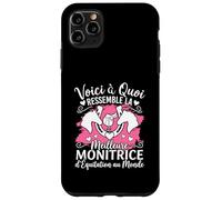 Monitrice D'équitation Humour Monitrice Passionné De Chevaux Coque pour iPhone 11 Pro Max
