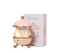 Monivi Projecteur d'étoiles de Noël - Cadeau créatif - Chevet d'enfant - Cadeau d'anniversaire pour fille - Boîte à musique - Atmosphère petite veilleuse