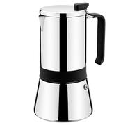 Monix Aroma Cafetière à moka 0,47 L Noir et Acier inoxydable