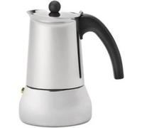 Monix – Cafetière Eterna 4 tasses en acier inoxydable 18/10 – Compatible induction