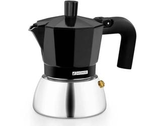 Monix M863006 machine à café manuelle Cafetière à moka 0,37 L Noir