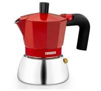 Monix M863103 machine à café manuelle Cafetière à moka 0,195 L Rouge