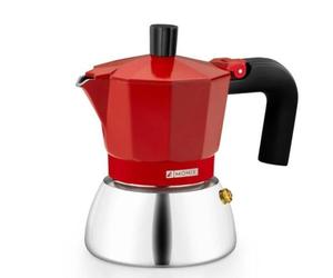 Monix M863109 machine à café manuelle Cafetière à moka 0,47 L Rouge
