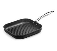 Monix Mineral Grill Carré avec rayures, aluminium forgé, Pierre, 30x 8,5x 49,50cm G