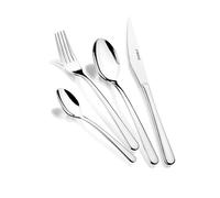 MONIX Pisa | Set de Couverts 24 Pièces Contemporain Argent