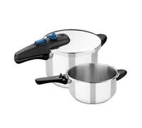 Monix-Rapide-Lot De 2-Cocottes À Pression Pour Une Cuisson Rapide 4 À 6 L