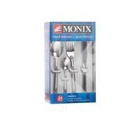 Monix reims ménagère en acier inoxydable 18/c 24 pièces