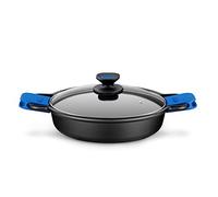 MONIX Solid+ | Faitout Bas 36 cm, Fonte D'Aluminium avec Antiadhésif Innovations sans PFOA, Compatible Toutes Sources de Chaleur Incluse Induction