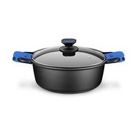 MONIX Solid+ | Faitout Haut 20 cm, Fonte D'Aluminium avec Antiadhésif Innovations sans PFOA, Compatible Toutes Sources de Chaleur Incluse Induction