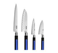 Monix Couteaux Solid+ Japonais Acier Inoxydable Haute Qualité Lot de 4