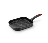 Monix Titan Rock Grill 28 Cm À Rayures, Aluminium Forgé, Fond Pleine Induction, Antiadhésif Intérieur Et Extérieur, Compatible