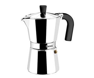 Monix Vitro Express | Cafetière 3 Tasses | adaptée à tous types de cuisinières sauf à induction