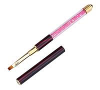 Monja Ongle Oeil De Chat Strass Pigment Poignée Acrylique Ultraviolet Polymère Gel Plat Poussoir Dégradé Peinture Ligne Brosse Stylo Ongles