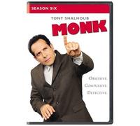 Monk: Season 6 (DVD) Tony Shalhoub Ted Levine Jason Gray-Stanford Traylor Howard