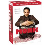 Monk (Complete Collection) - 34-DVD Box Set ( Monk (Seasons 1-8) ) [ Origine UK, Sans Langue Francaise ]