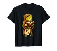 Monk Frog lisant Un Livre sacré T-Shirt