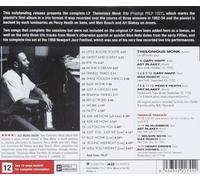 Monk, T: Thelonious Monk Trio+9 Bonus by Thelonious Monk Trio [Audio CD] NEUF