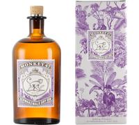 Monkey 47 Schwarzwald Dry Gin avec Coffret en Bois 0,5 L