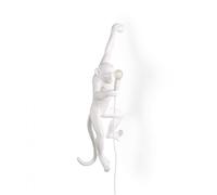 Monkey Applique Murale Gauche Suspendue Blanc