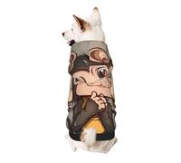 Monkey Art Sweat à capuche imprimé pour chiot, doux, confortable et respirant pour animaux de compagnie, vêtements mignons pour chiens, chats et petits animaux de compagnie, XS