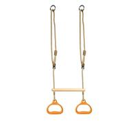 Monkey Bars Trapeze - Bâton d'étirement sensoriel ergonomique, conception en métal PE PP robuste, ensemble d'anneaux de loisirs portables, balançoire sûre pour un usage domestique | Équipement