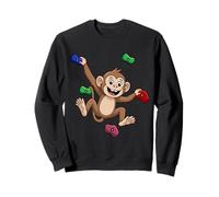 Monkey Bouldering Escalade Murale d'intérieur Sweatshirt