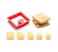 Monkey Business Hairdo Formina Per Biscotti Accessori Cucina Multicolore